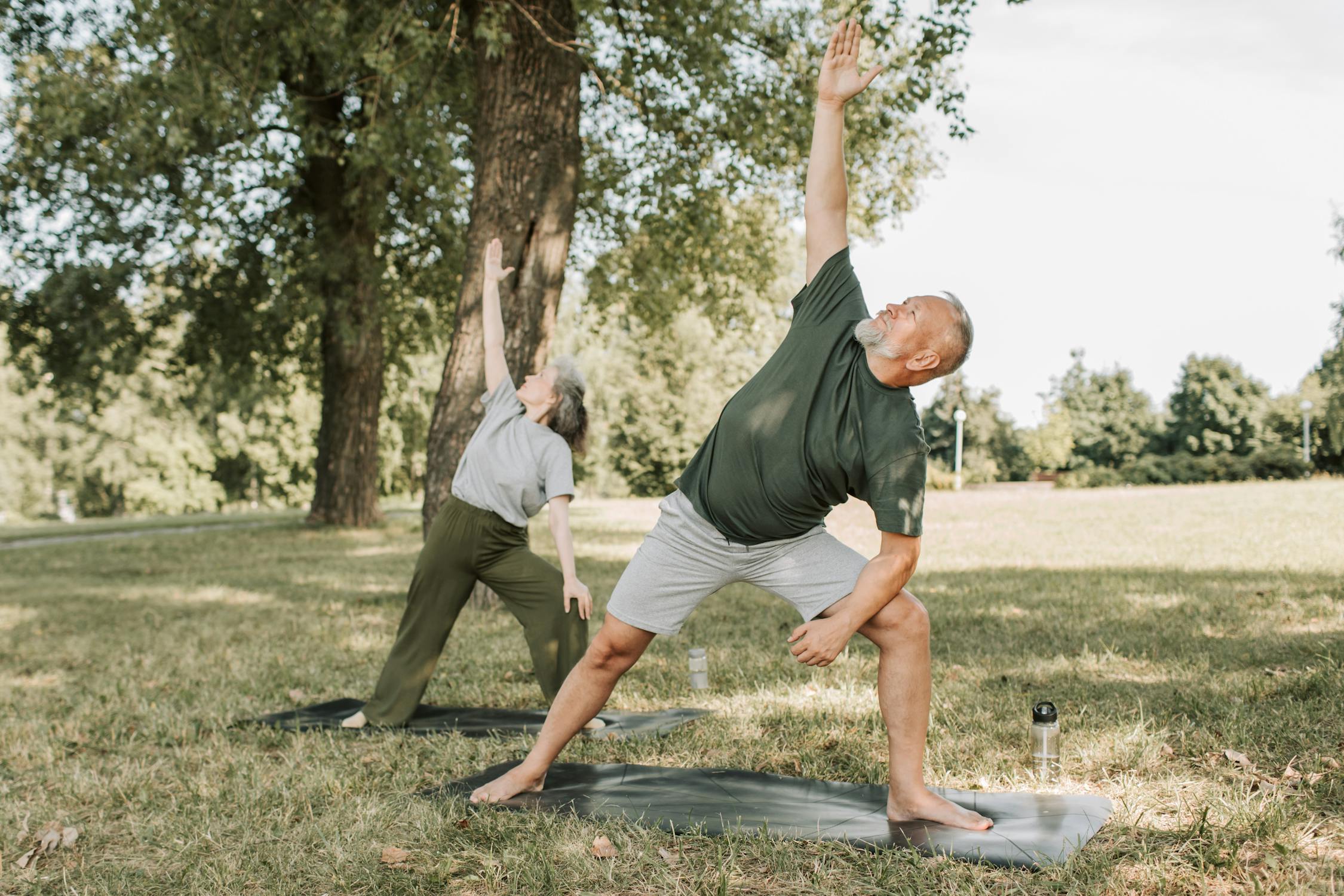 Try Couple’s Yoga or Stretching